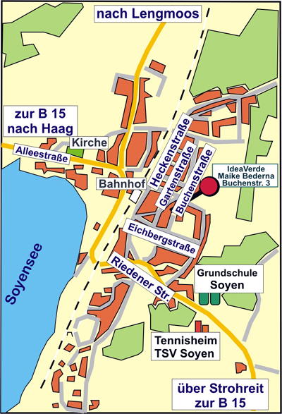 Ortsbereich von Soyen